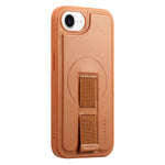 CASENEO For iPhone 17e / 16e Magnetic Case  Wristband PU Leather + PC Shockproof Phone Cover
