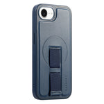 CASENEO For iPhone 17e / 16e Magnetic Case  Wristband PU Leather + PC Shockproof Phone Cover