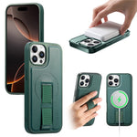 CASENEO For iPhone 12 6.1 inch / iPhone 12 Pro 6.1 inch Magnetic Case  Wristband PU Leather + PC Shockproof Phone Cover