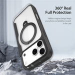 DUX DUCIS For iPhone 17 Pro Max Leather Case  Skin X Pro Series Rotary Kickstand Cover Compatible with MagSafe