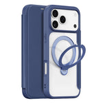 DUX DUCIS Til iPhone 17 Pro Lædercover Skin X Pro Series Rotationsfod Cover Kompatibel med MagSafe