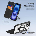 DUX DUCIS For iPhone 17 Leather Case  Skin X Pro Series Rotary Kickstand Cover Compatible with MagSafe