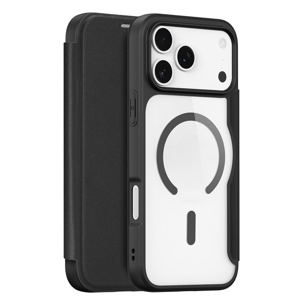 DUX DUCIS For iPhone 17 Pro Max Leather Case  Skin X Pro Series Flip Cover Compatible with MagSafe