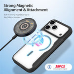DUX DUCIS For iPhone 17 Pro Max Leather Case  Skin X Pro Series Flip Cover Compatible with MagSafe