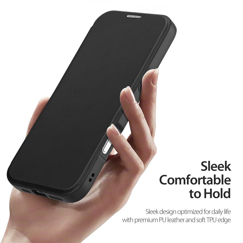 DUX DUCIS For iPhone 17 Pro Max Leather Case  Skin X Pro Series Flip Cover Compatible with MagSafe