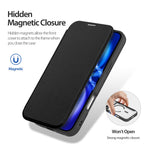 DUX DUCIS For iPhone 17 Pro Max Leather Case  Skin X Pro Series Flip Cover Compatible with MagSafe