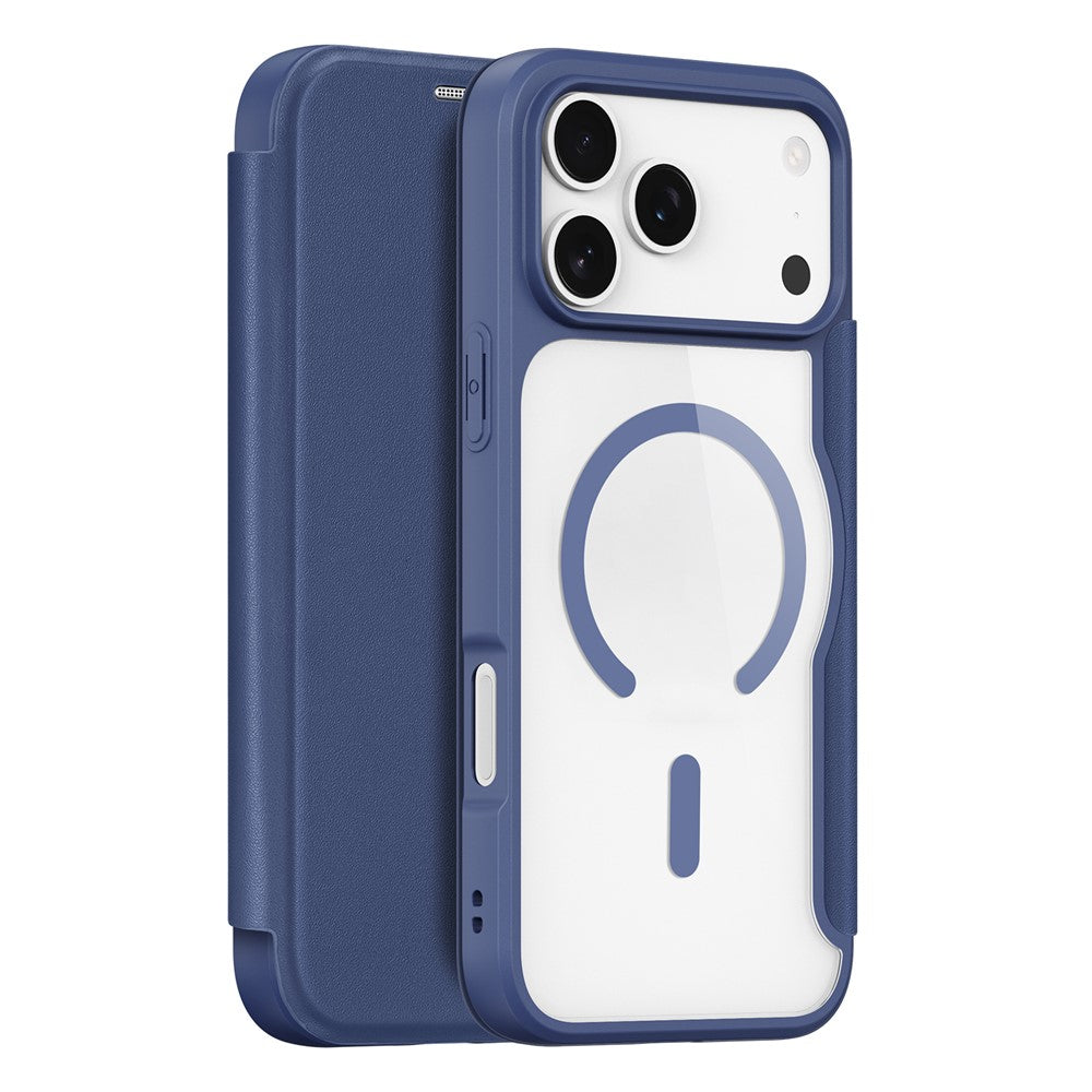 DUX DUCIS For iPhone 17 Pro Max Leather Case  Skin X Pro Series Flip Cover Compatible with MagSafe