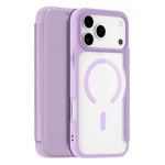 DUX DUCIS For iPhone 17 Pro Max Leather Case  Skin X Pro Series Flip Cover Compatible with MagSafe