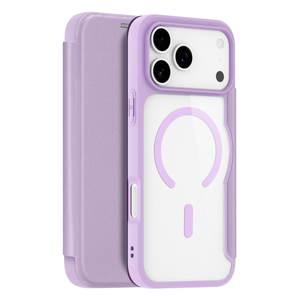 DUX DUCIS For iPhone 17 Pro Max Leather Case  Skin X Pro Series Flip Cover Compatible with MagSafe