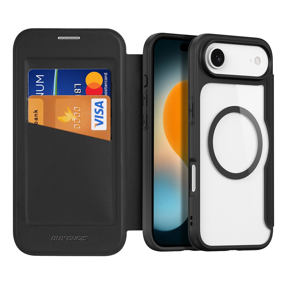 DUX DUCIS For iPhone Air Leather Case  Skin X Pro Series Flip Cover Compatible with MagSafe
