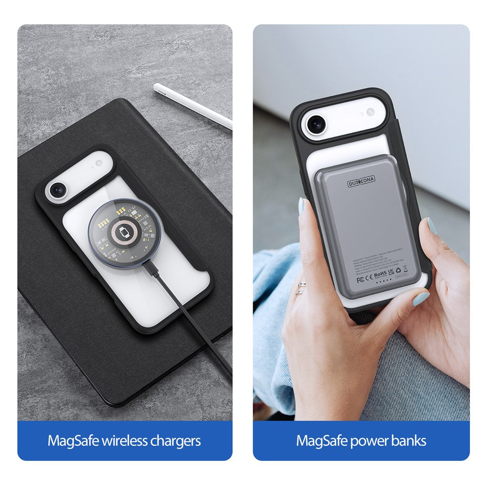 DUX DUCIS For iPhone Air Leather Case  Skin X Pro Series Flip Cover Compatible with MagSafe