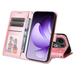 Oppo Reno14 Pro 5G (Kina) / Oppo Reno13 Pro 5G / Oppo Reno14 Pro 5G (Global) fodral med plånbok i läder med solrosmotiv