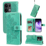 Oppo Reno14 Pro 5G (Kina) / Oppo Reno13 Pro 5G / Oppo Reno14 Pro 5G (Global) fodral blommönster PU-läder plånboksfodral
