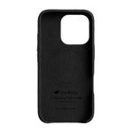 MELKCO For iPhone 16 Pro Max Magnetic Case Genuine Cow Leather PC Phone Back Cover