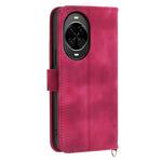 For Huawei nova 14 5G Case Flower Pattern PU Leather Wallet Phone Cover with Strap