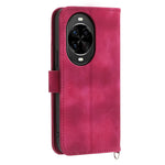 For Huawei nova 14 Pro 5G Case Flower Pattern PU Leather Wallet Phone Cover with Strap