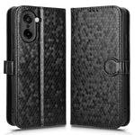 OnePlus Nord CE5 5G / Ace 5 Racing 5G Plånboksfodral Prickmönster Avtryck PU-läder mobilskal med Handledsrem
