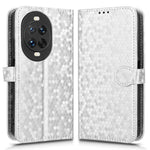 Huawei Nova 14 5G Plånboksfodral Prickmönster Avtryck PU-läder mobilfodral med Handledsrem