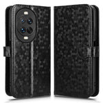 Huawei Nova 14 5G Plånboksfodral Prickmönster Avtryck PU-läder mobilfodral med Handledsrem