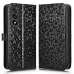 OnePlus Nord 5 5G / Ace 5 Ultra 5G Plånboksfodral i PU-läder med prickmönster och handledsrem