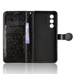 OnePlus Nord 5 5G / Ace 5 Ultra 5G Plånboksfodral i PU-läder med prickmönster och handledsrem