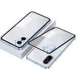 Til OnePlus Nord CE5 5G / Ace 5 Racing 5G Mat Cover i Aluminiumlegering + PC-Telefoncover Med Pop-Up Snaplås