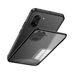 Til OnePlus Nord CE5 5G / Ace 5 Racing 5G Mat Cover i Aluminiumlegering + PC-Telefoncover Med Pop-Up Snaplås