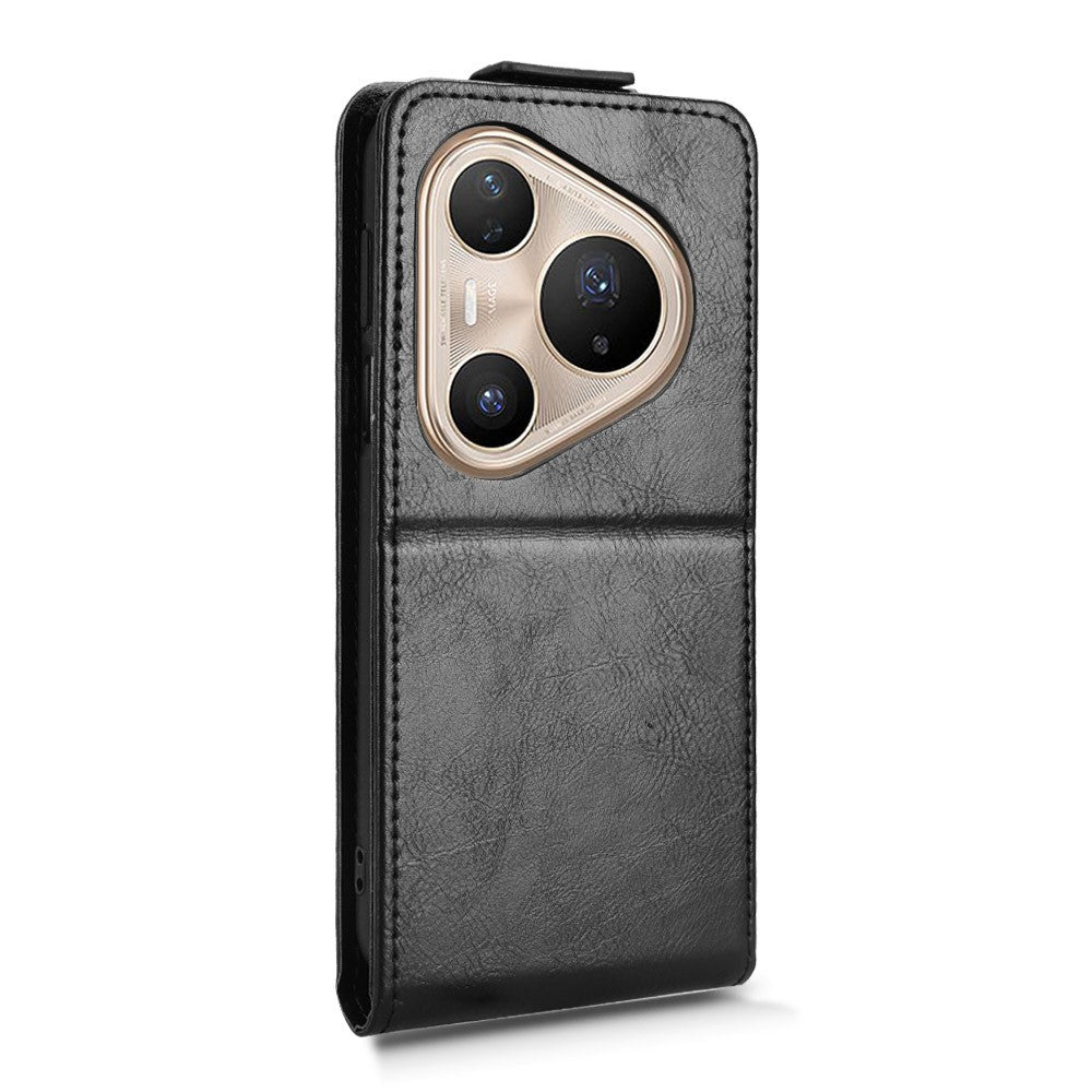 For Huawei Pura 80 Pro / 80 Pro+ Stand Case Magnetic Clasp Vertical Flip Leather Phone Cover with Card Holder