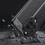 For Huawei nova 14 5G Case Litchi Texture TPU Flexible Phone Cover, Black