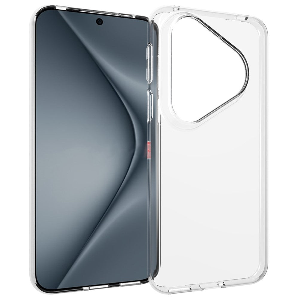 For Huawei Pura 80 Pro / 80 Pro+ Case Watermark Resistant TPU Clear Phone Back Cover
