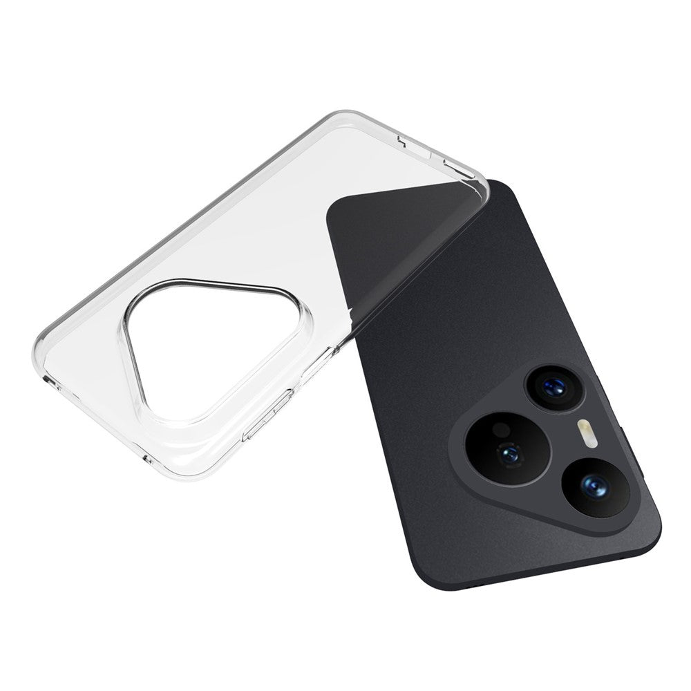 For Huawei Pura 80 Pro / 80 Pro+ Case Watermark Resistant TPU Clear Phone Back Cover