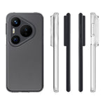 For Huawei Pura 80 Pro / 80 Pro+ Case Watermark Resistant TPU Clear Phone Back Cover