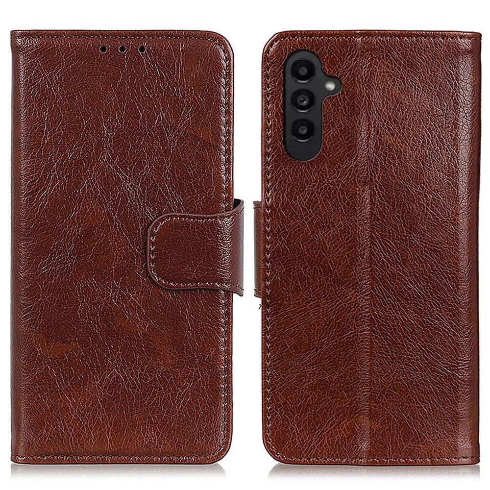 Samsung Galaxy A14 5G / A14 4G mobilskal Split Leather Nappa Texture Phone Cover
