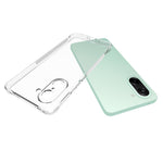 WANLONFENG For OnePlus Nord CE5 5G / Ace 5 Racing 5G Clear TPU Case TM Series 2.0mm Phone Back Cover