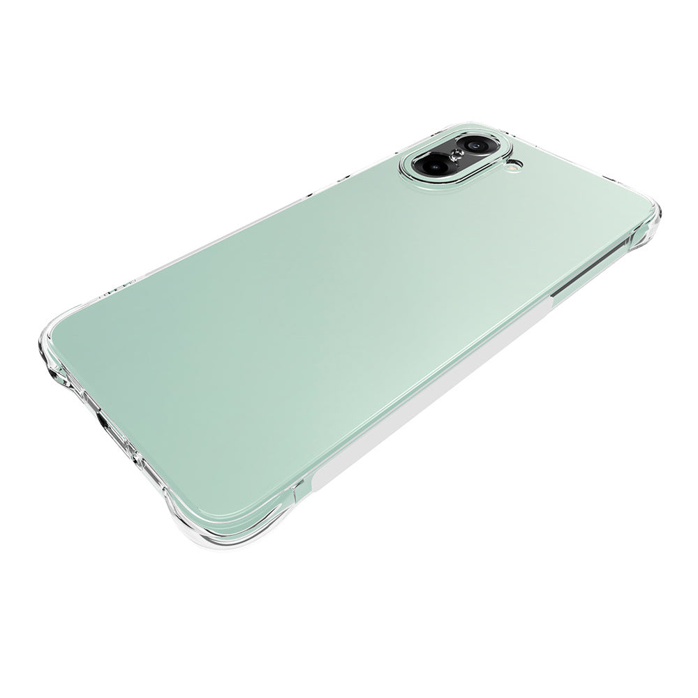 WANLONFENG For OnePlus Nord CE5 5G / Ace 5 Racing 5G Clear TPU Case TM Series 2.0mm Phone Back Cover