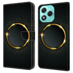 For Honor 400 Lite 5G Case PU Leather Wallet Phone Cover with Stand