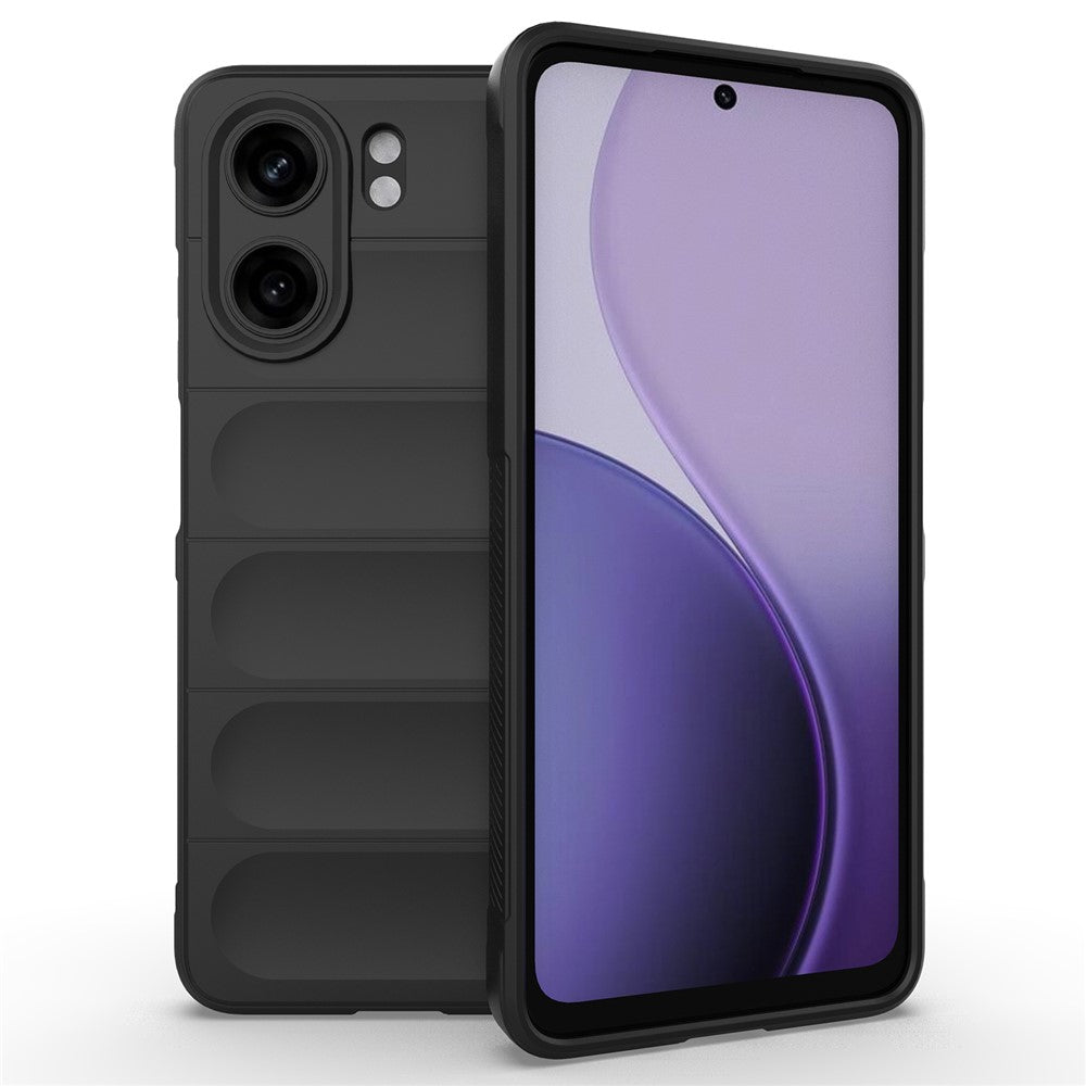 For Oppo A5x 5G  /  4G Case Anti-Drop Soft TPU Rugged Phone Back Cover