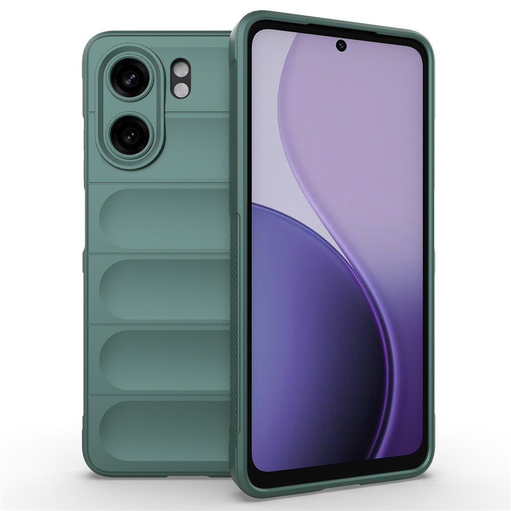 For Oppo A5x 5G  /  4G Case Anti-Drop Soft TPU Rugged Phone Back Cover