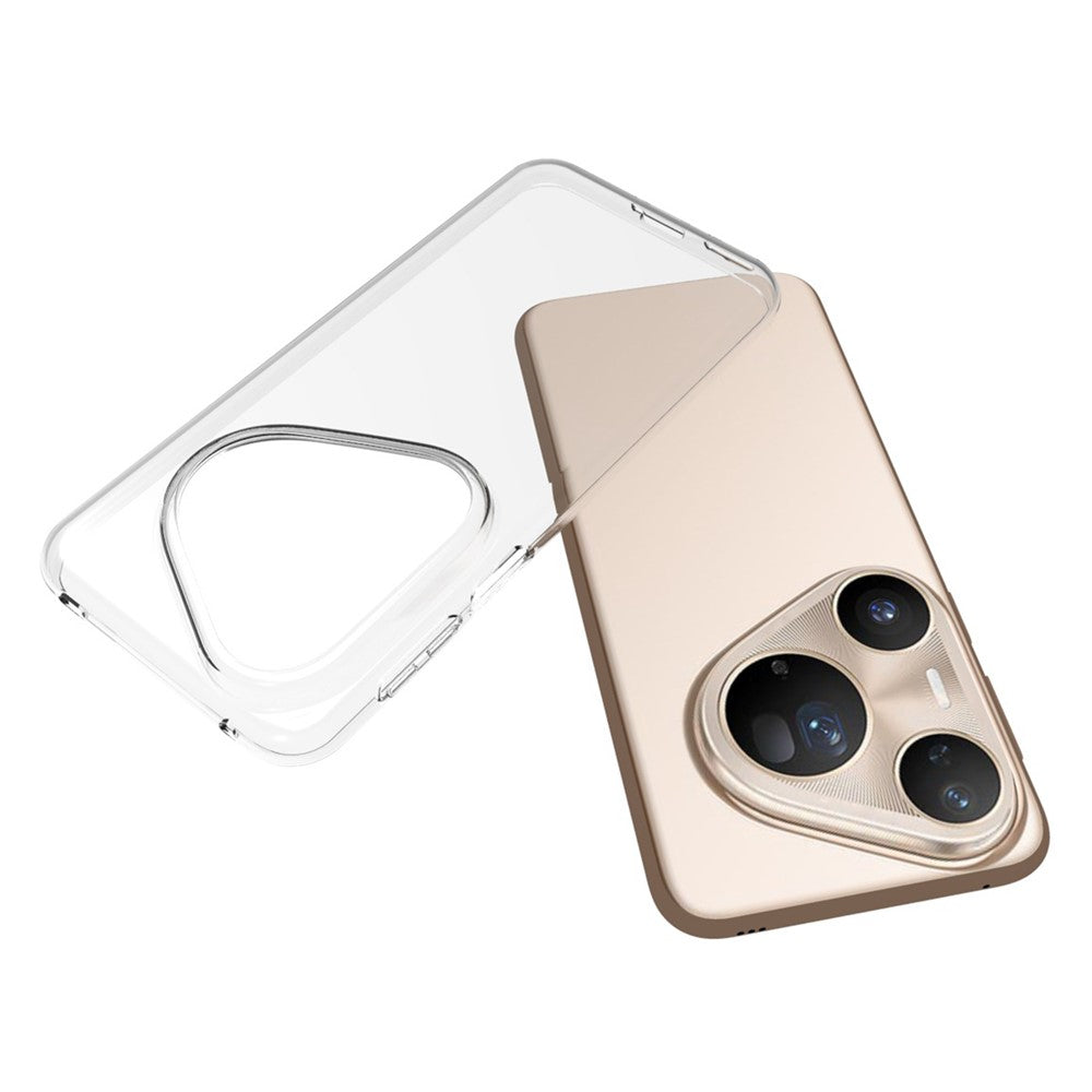 For Huawei Pura 80 Ultra Case Watermark Resistant TPU Clear Phone Back Cover