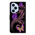 For Honor 400 Pro 5G (Global) Cover 3D-mønster PU-læderpung Telefoncover med stander