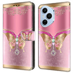 For Honor 400 Pro 5G (Global) Cover 3D-mønster PU-læderpung Telefoncover med stander