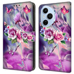 For Honor 400 Pro 5G (Global) Cover 3D-mønster PU-læderpung Telefoncover med stander