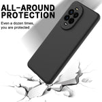 For Huawei nova 14 5G Liquid Silicone Case Phone Back Cover with Hand Strap