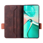 For Asus Zenfone 12 Ultra 5G Case Leather Wallet Flip Phone Cover with Hardware Decor
