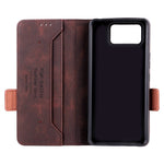 For Asus Zenfone 12 Ultra 5G Case Leather Wallet Flip Phone Cover with Hardware Decor