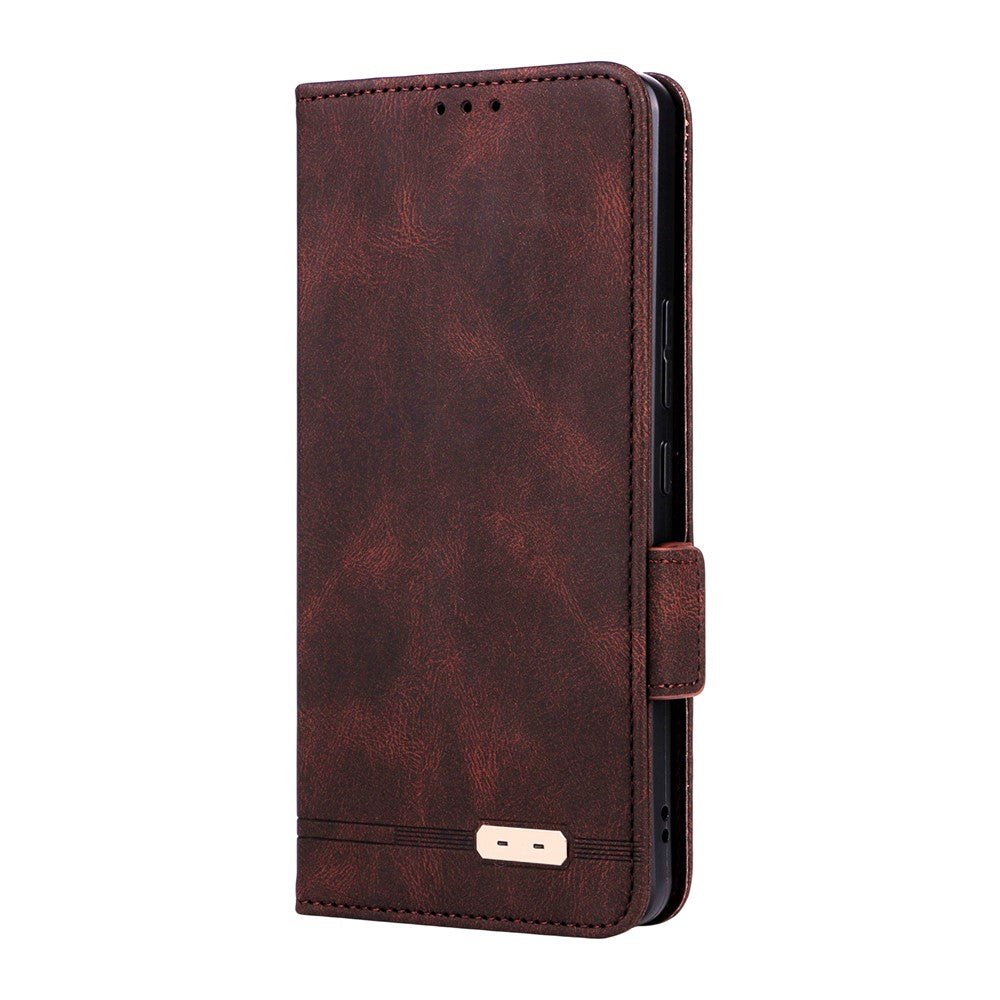 For Asus Zenfone 12 Ultra 5G Case Leather Wallet Flip Phone Cover with Hardware Decor