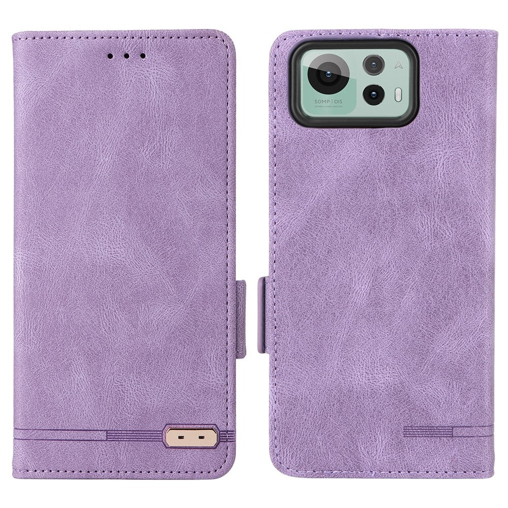 For Asus Zenfone 12 Ultra 5G Case Leather Wallet Flip Phone Cover with Hardware Decor