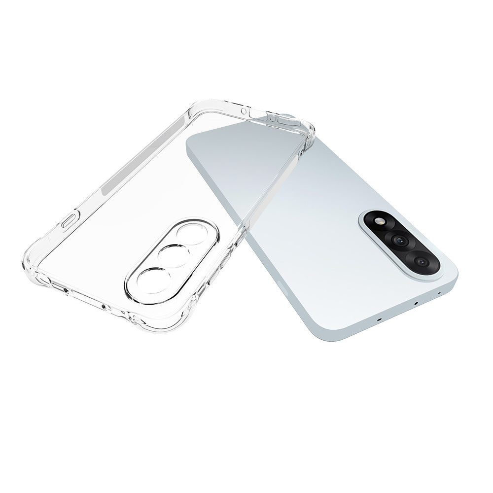 WANLONFENG til OnePlus Nord 5 5G / Ace 5 Ultra 5G Cover WL Series 2.0mm TPU Telefoncover med hærdet glasfilm