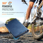 AUTSPACE etui til Xiaomi Redmi 12 5G (Global) / Xiaomi Redmi Note 12R 5G / Xiaomi Poco M6 Pro 5G / Xiaomi Redmi 12 4G, A11 RFID-blokerende retro-pungetui i læder