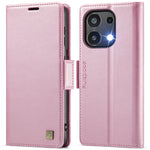 AUTSPACE For Xiaomi Redmi Note 13 Pro 4G Case  A11 RFID Blocking Retro Leather Cell Phone Wallet Cover